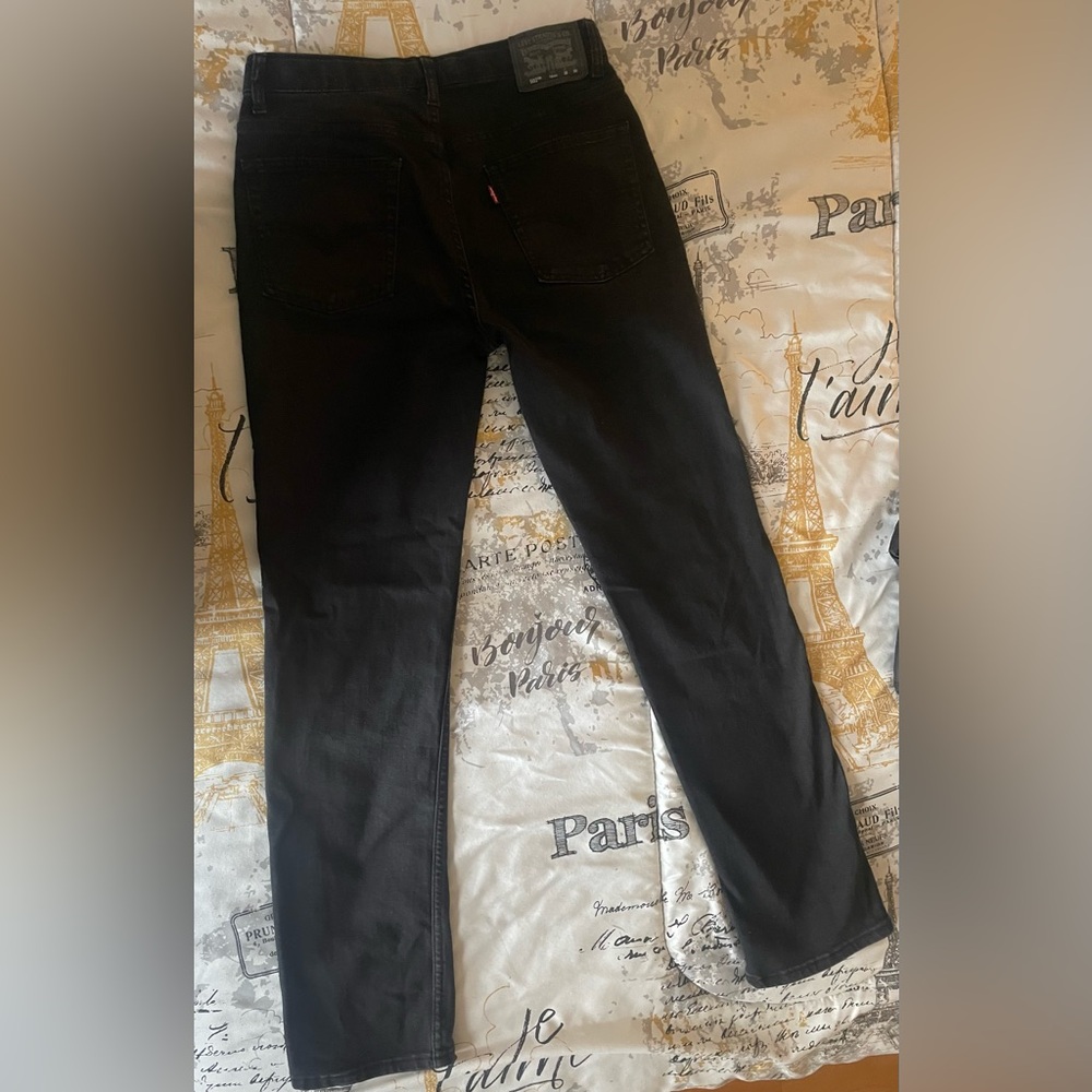 Big Boys Black Levi's Jeans